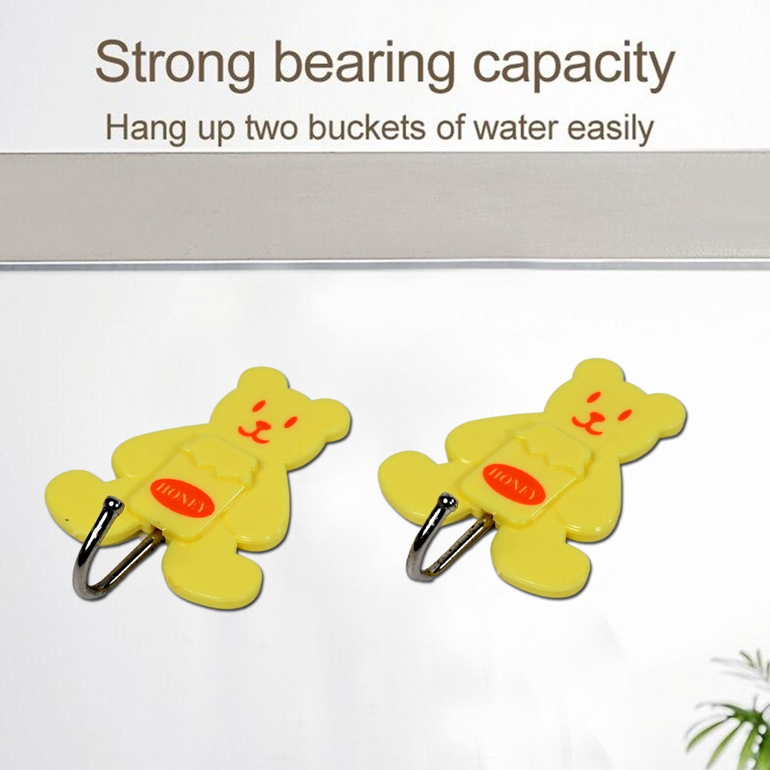 4498 Teddy Bear Strong Adhesive Hook Wall Hooks High Quality Premium Hook For Home , Office , & Multiuse Hook ( 1 Pkt ) DeoDap 4498 Teddy Bear Strong Adhesive Hook Wall Hooks High Quality Premium Hook For Home , Office , & Multiuse Hook ( 1 Pkt ) DeoDap